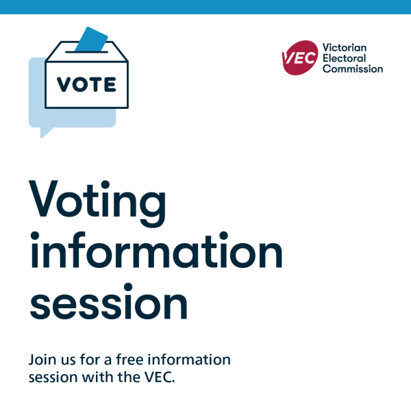 Image for event: Make your voice heard: Voting information session