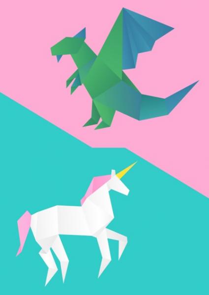 Image for event: Magical Creatures Paper Art